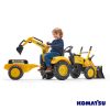 Escavadora Komatsu WB93R + Reboque + Pás Autobrinca Online