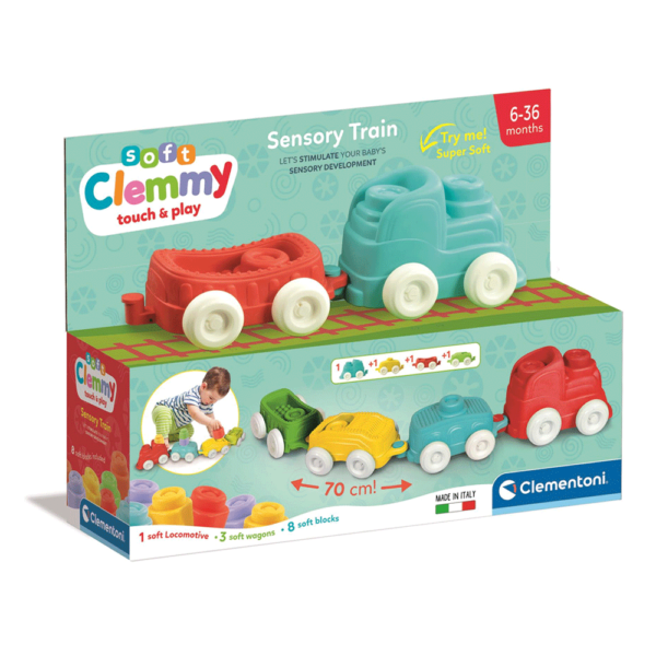 Soft Clemmy Comboio Sensorial Autobrinca Online
