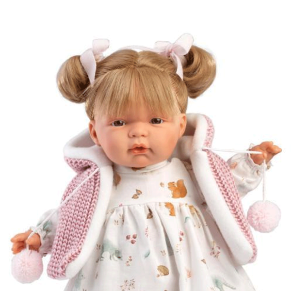 Boneca Joelle c/ Colete de Malha 38cm Autobrinca Online