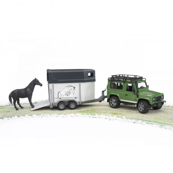 Jipe Land Rover Defender Station Wagon + Reboque Autobrinca Online