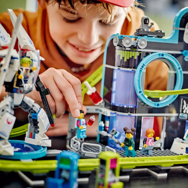 LEGO City Parque de Diversões do Mundo dos Robots 60421 Autobrinca Online