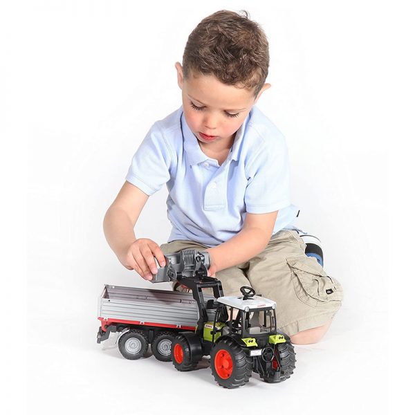Trator Claas Nectis 267F + Pá + Atrelado Autobrinca Online