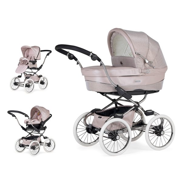 Trio Bébécar Privé Stylo Class PP487 Chassi Cromado Autobrinca Online