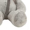 Urso Peluche Suave Cinza 115cm Autobrinca Online