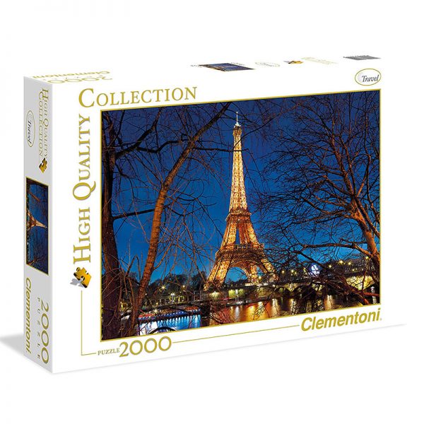 Puzzle Torre Eiffel 2000 Peças Autobrinca Online