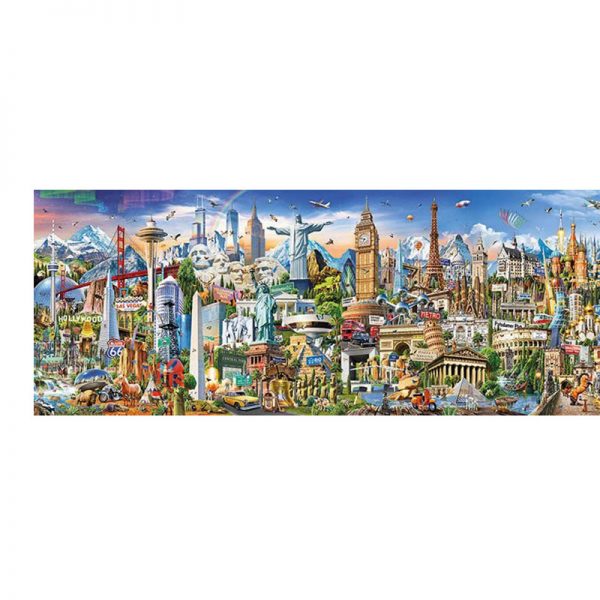 Puzzle 42000 Peças A Volta ao Mundo Autobrinca Online