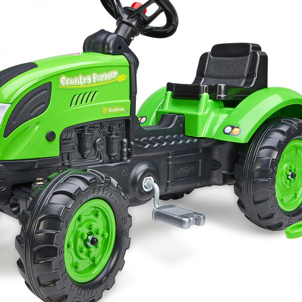 Trator Country Farmer Verde c/ Reboque Autobrinca Online