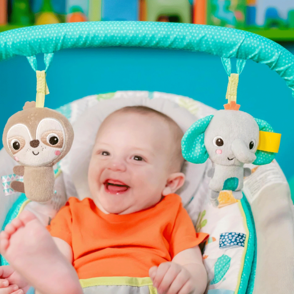 Espreguiçadeira Bright Starts Jungle Vines Autobrinca Online