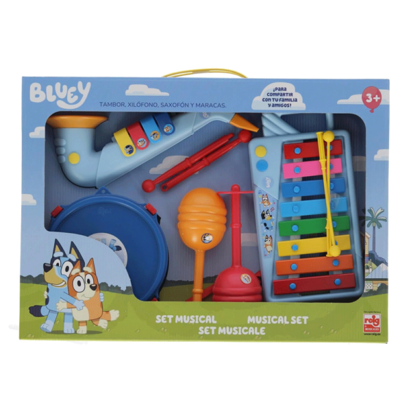Bluey Set Musical Autobrinca Online