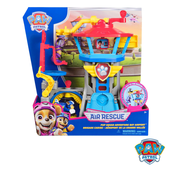 Patrulha Pata Air Rescue Playset Aeroporto Adventure Bay Autobrinca Online