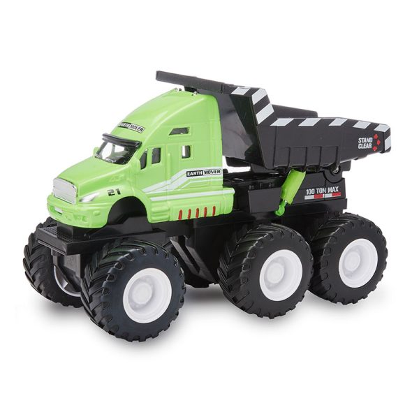 Quarry Monsters Camião Basculante Verde Die Cast Autobrinca Online