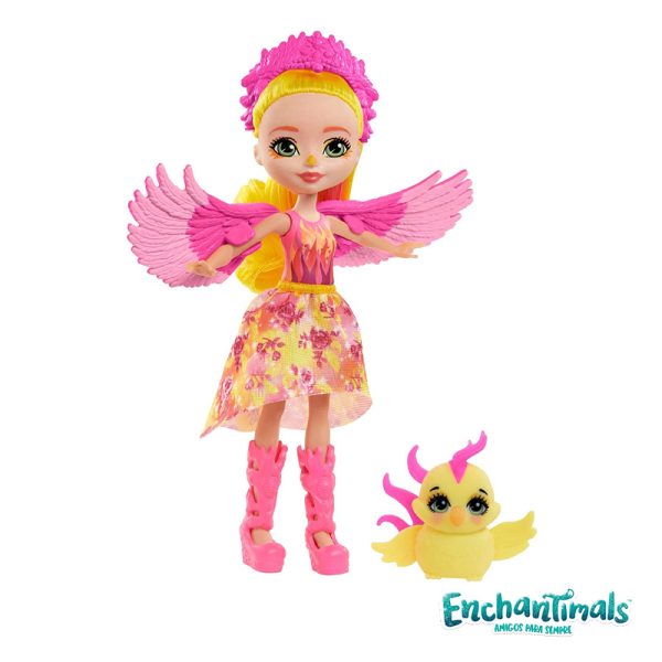 Enchantimals Falon Phoenix e Sunrise Autobrinca Online