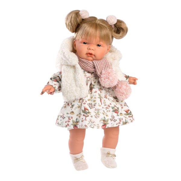 Boneca Joelle c/ Vestido Florido 38cm Autobrinca Online