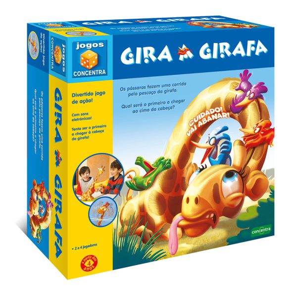 Jogo Gira a Girafa Autobrinca Online