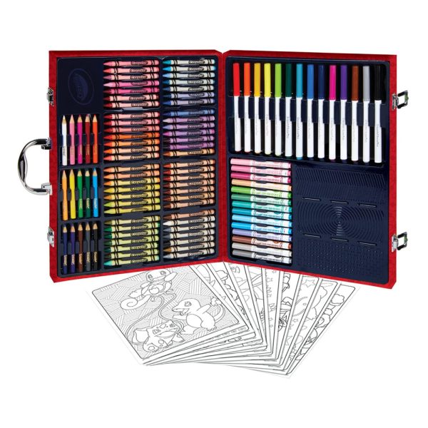 Mala de Artista Crayola Pokemon c/ 115 Peças Autobrinca Online