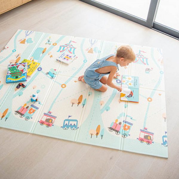 Tapete de Atividades EVA Olmitos Circo Dupla Face 200×150 cm Autobrinca Online