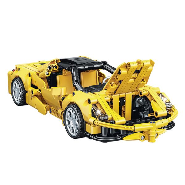 Giros Technic Racing Car Pullback Amarelo Autobrinca Online