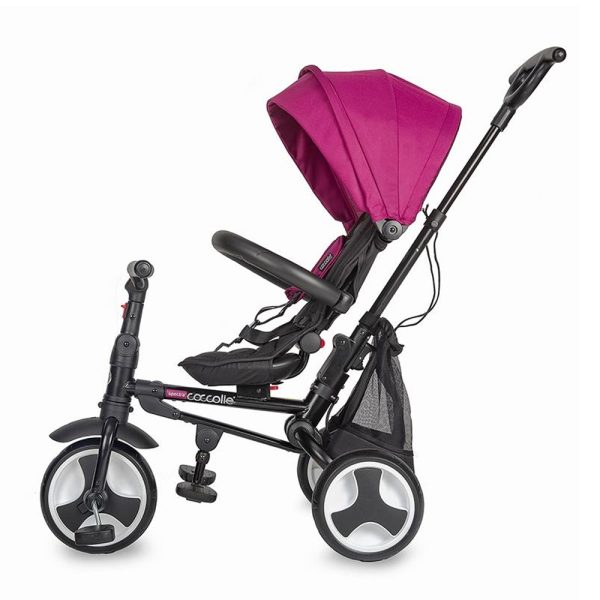 Triciclo Coccolle Dobrável Spectra Plus Magenta Autobrinca Online