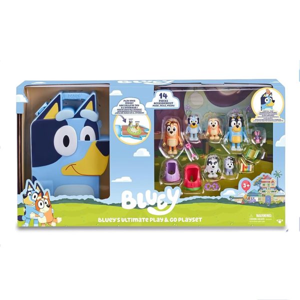 Bluey Mala Playset c/ Figuras Autobrinca Online
