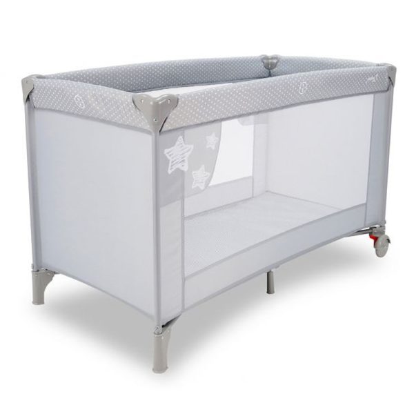 Cama de Viagem Asalvo Baleares Stars Grey Autobrinca Online