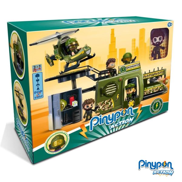 Pinypon Action Forças Especiais Base Autobrinca Online