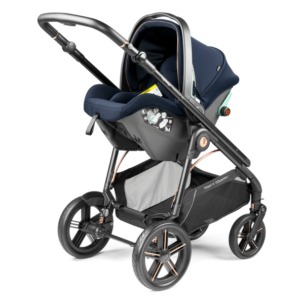 Trio Peg Perego Veloce TC SLK Culla Belvedere Blue Shine Autobrinca Online
