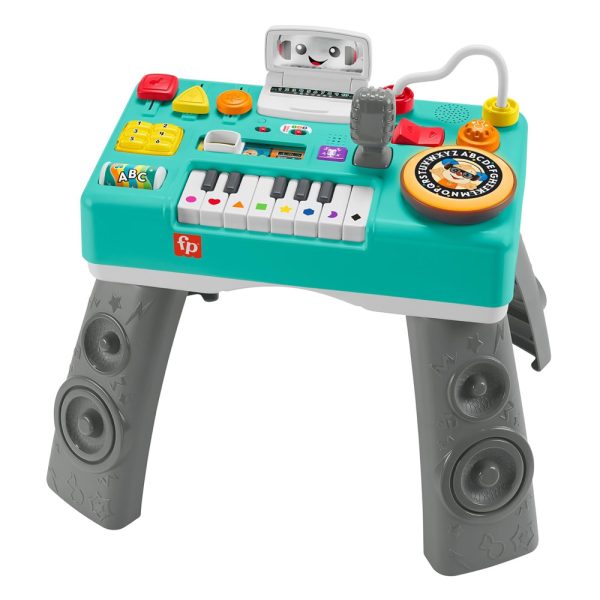 Mix & Learn Mesa de Atividades Musicais DJ Fisher-Price Autobrinca Online