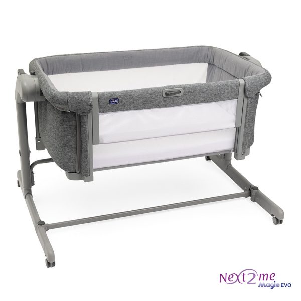 Berço Chicco Next2Me Magic EVO Dark Grey Autobrinca Online