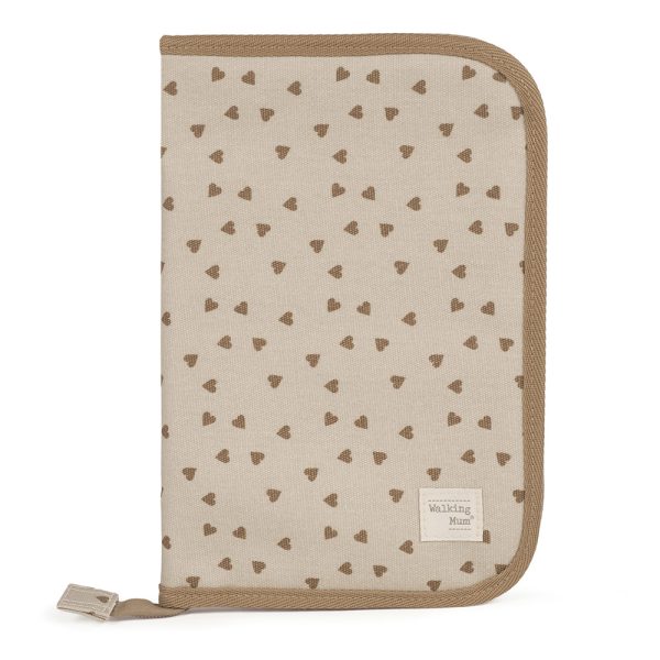 Porta Documentos Walking Mum Poppy Corações Canela Autobrinca Online
