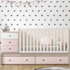 Cama Convertível Trama Combi Dream Roble Verso Soft Pink Autobrinca Online