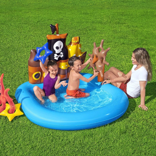 Piscina Insuflável Barco do Pirata Autobrinca Online