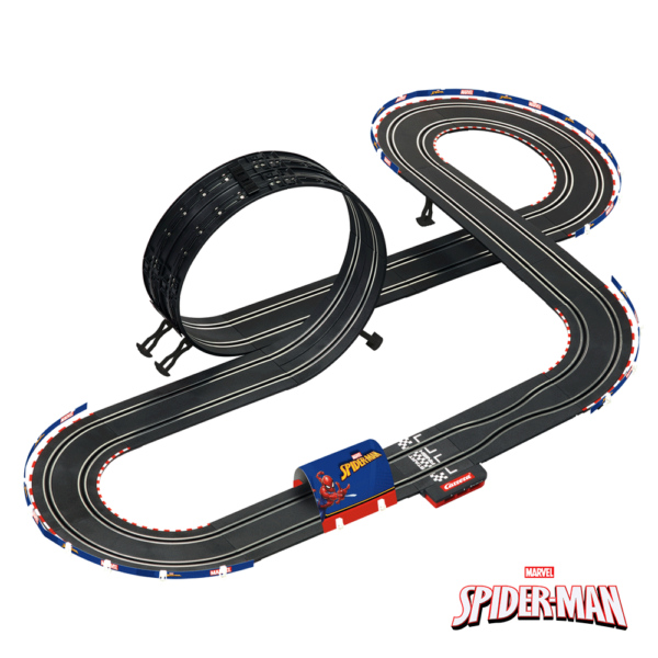 Pista Carrera GO!!! Spider-Man Racing 4,9m Autobrinca Online