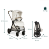 Duo Chicco Bellagio c/ First Seat Recline Amber Glow c/ Base Isofix Full 360 Autobrinca Online