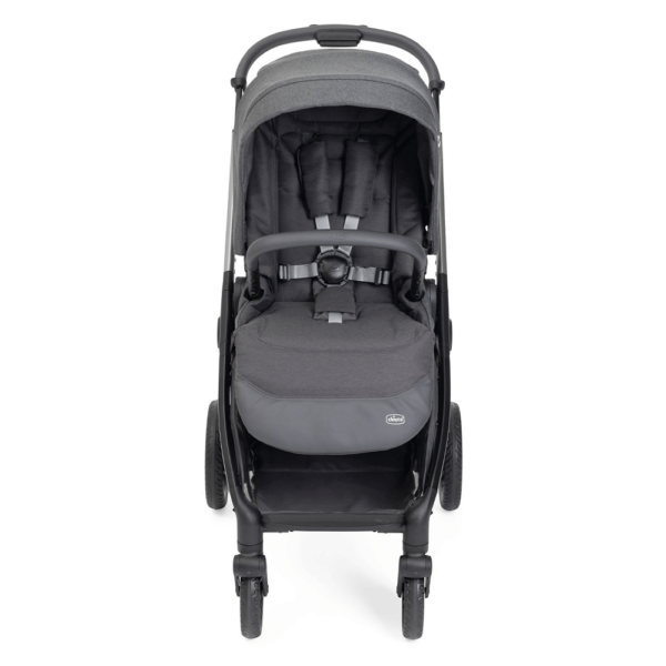 Trio Chicco Bellagio Flexi c/ First Seat Recline Black Satin Autobrinca Online