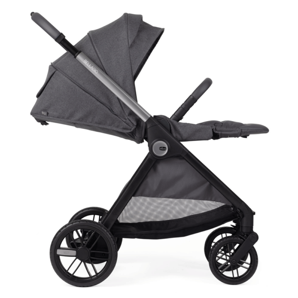 Trio Chicco Bellagio Flexi c/ First Seat Recline Black Satin Autobrinca Online