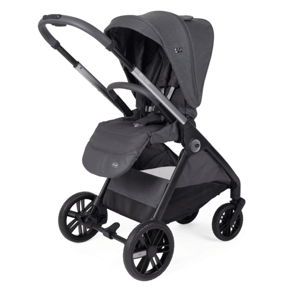 Trio Chicco Bellagio Flexi c/ First Seat Recline Black Satin Autobrinca Online