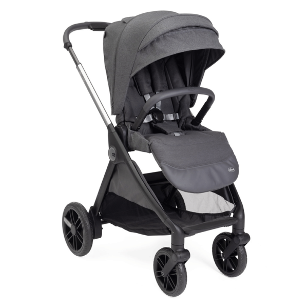 Trio Chicco Bellagio Flexi c/ First Seat Recline Black Satin Autobrinca Online
