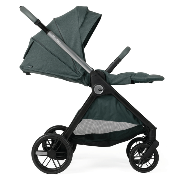 Duo Chicco Bellagio Fir Tree c/ First Seat Recline Black Satin c/ Base Isofix Full 360 Autobrinca Online
