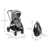 Duo Chicco Mysa Amber Glow c/ First Seat Recline Amber Glow Autobrinca Online