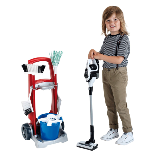 Carrinho de Limpeza c/ Aspirador Vertical Bosch Autobrinca Online