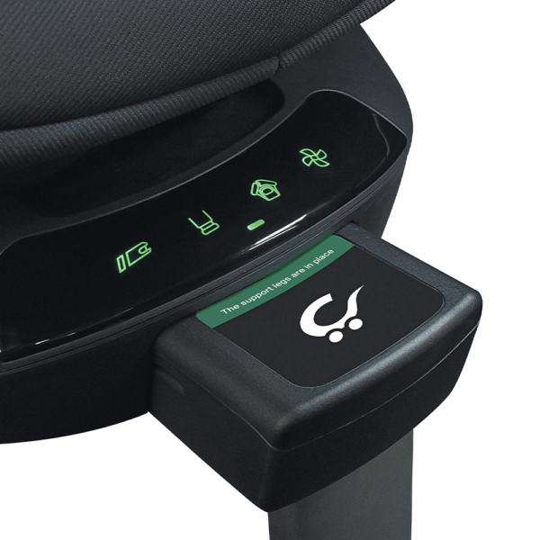 Cadeira Carbebé E-Rodeá+ 360º i-Size Preto e Cinza Autobrinca Online