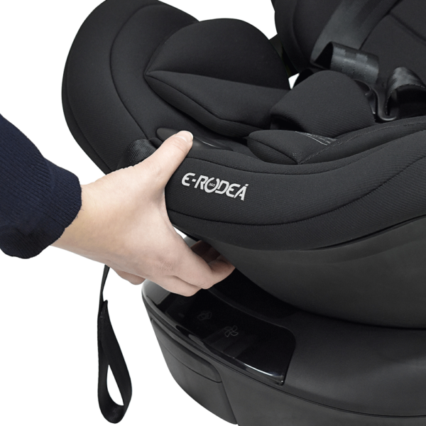 Cadeira Carbebé E-Rodeá+ 360º i-Size Preto e Cinza Autobrinca Online