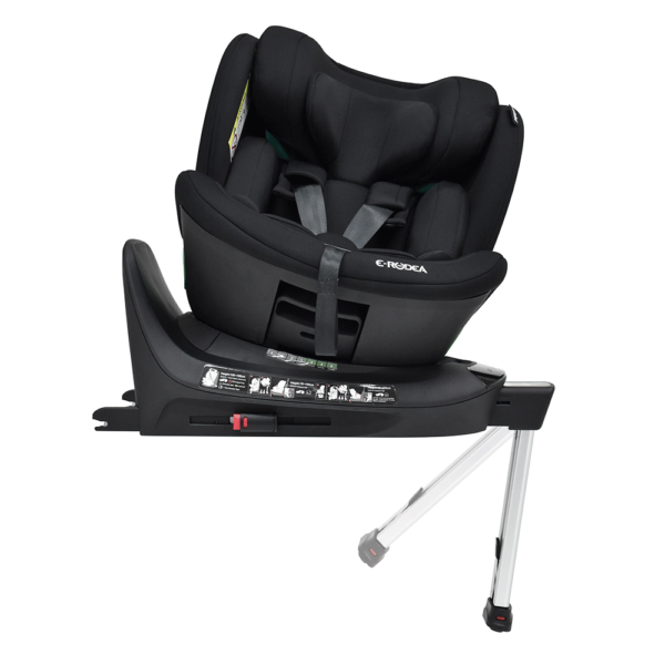 Cadeira Carbebé E-Rodeá+ 360º i-Size Preto e Cinza Autobrinca Online