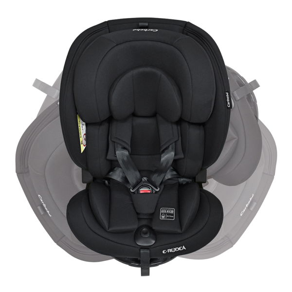 Cadeira Carbebé E-Rodeá+ 360º i-Size Preto e Cinza Autobrinca Online