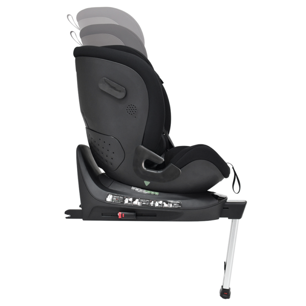 Cadeira Carbebé E-Rodeá+ 360º i-Size Preto e Cinza Autobrinca Online