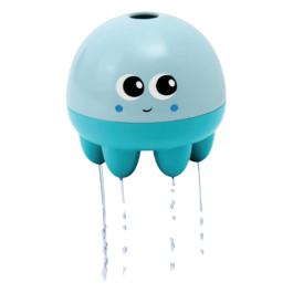Polvo azul com agua.