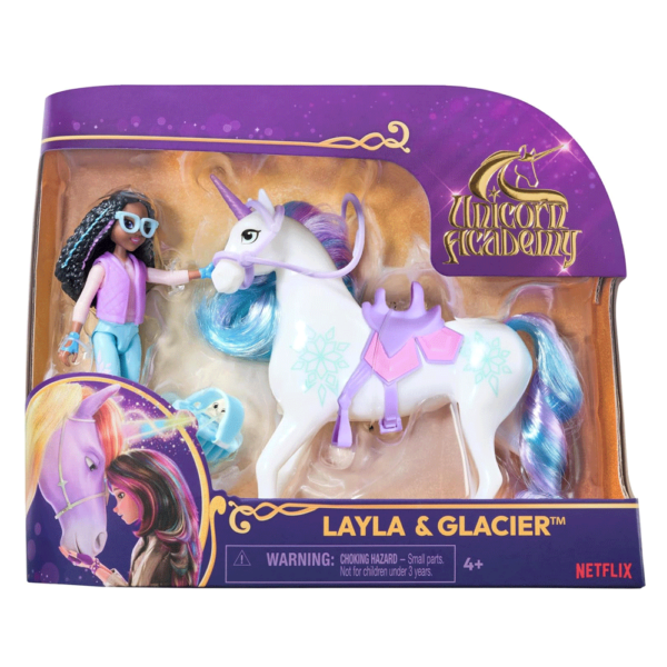 Academia Unicórnio – Boneca Layla e Glacier Autobrinca Online