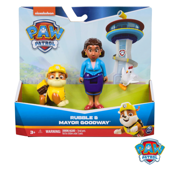 Patrulha Pata Hero Up Rubble e Mayor Goodway Autobrinca Online