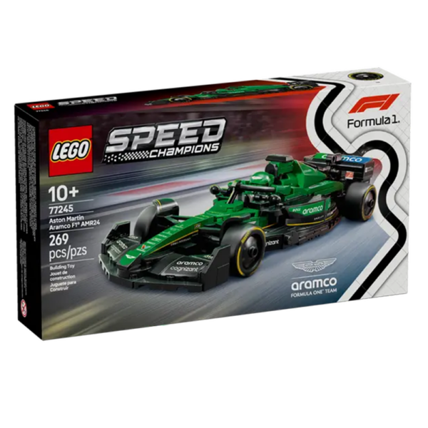 LEGO Speed Champions – Carro de Corrida Aston Martin Aramco F1 77245 Autobrinca Online