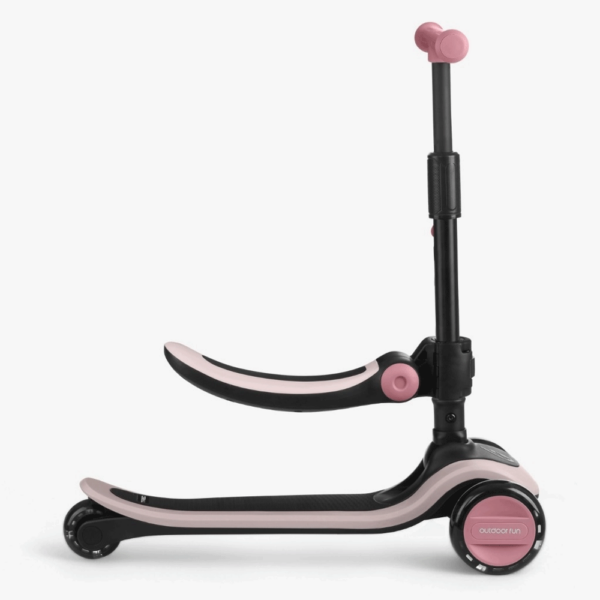 Trotinete Treo Kikkaboo Scooter 2 em 1 Rosa Autobrinca Online